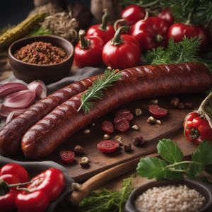 Smoky Sausage with Palatine Flair