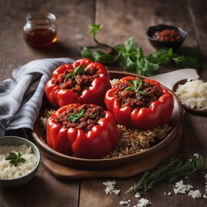 Soko Kecze - Serbian Stuffed Peppers