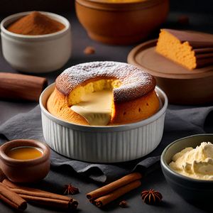 Korean-Style Sweet Potato Soufflé