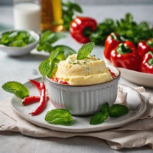 Turkish-Style Cheese Soufflé