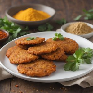 South African Spiced Cornmeal Fritters