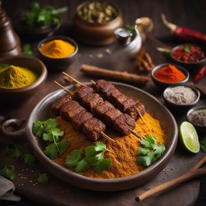 South African Spiced Tava Kebab