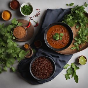 South Indian Black Lentil Soup
