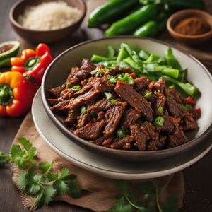 Southern African Spiced Beef Stir-Fry