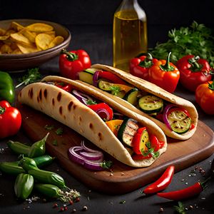 Vegetarian Souvlaki