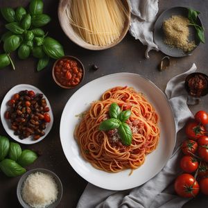 Spaghetti with Sicilian-Style Tomato Sauce