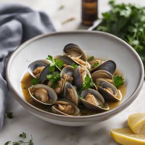 Spanish-style Clams in White Wine Sauce