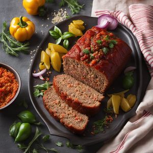 Spanish-style Stuffed Meatloaf