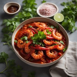 Spicy Indonesian Chili Shrimp