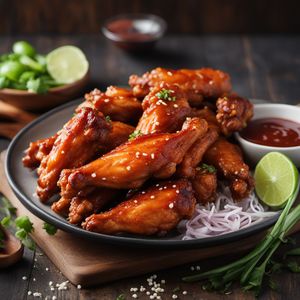 Spicy Sriracha Chicken Wings