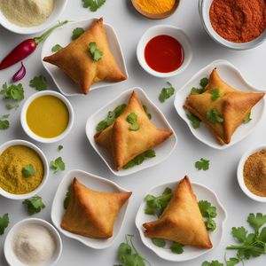 Spicy Vegetable Samosa Pastel