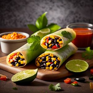 New Mexican Style Spring Rolls