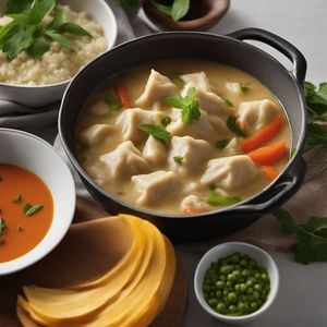 St. Kitts and Nevis Style Chicken and Dumplings