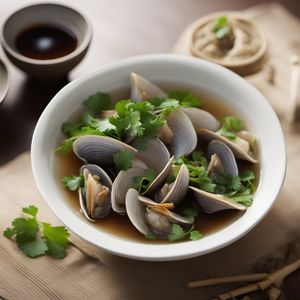 Steamed Clams in Sake Broth