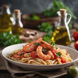 Šurlice with Shrimp
