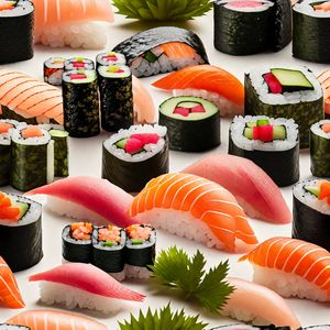 Homemade Sushi Rolls