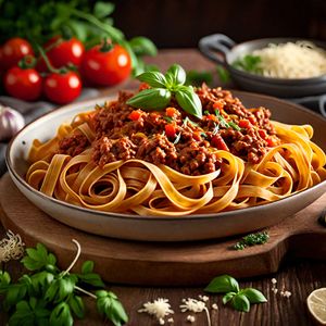 Tagliatelle al ragù alla Bolognese - Bavarian Style