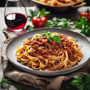 Tagliatelle al ragù alla Bolognese