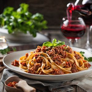 Tagliatelle al ragù alla Bolognese