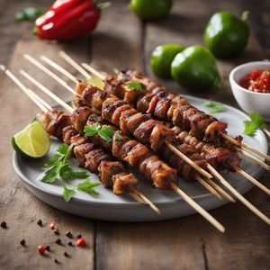 Tanzanian-style Grilled Anchovy Skewers