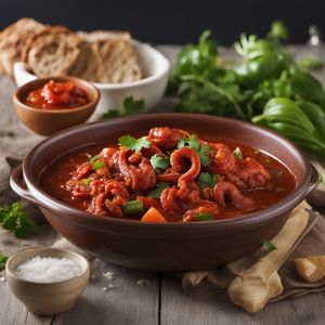 Texan-style Spicy Octopus Stew