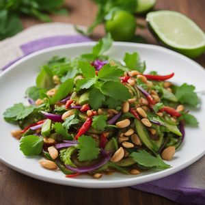 Thai Green Eggplant Salad