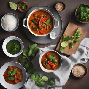 Thai-inspired Coconut Curry with Tender Beef