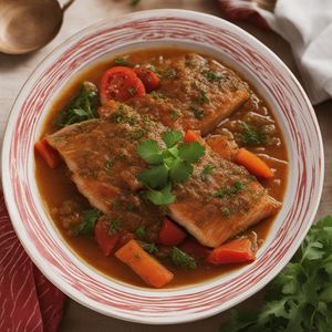 Thieboudienne - Senegalese Fish and Rice Stew