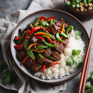 Tibetan Spiced Beef Stir-Fry