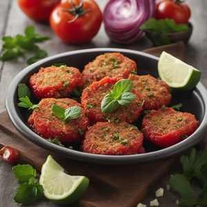 Tomatokeftedes with Feta Cheese