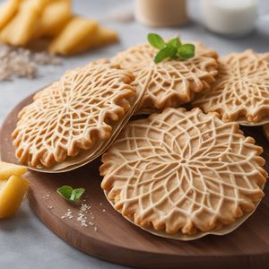 Tongan Coconut Pizzelle