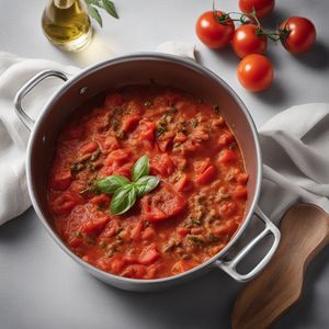 Tonno alla Ghiotta with Tomato and Capers