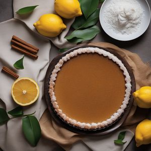 Treacle Tart with a Malaysian Indian Twist