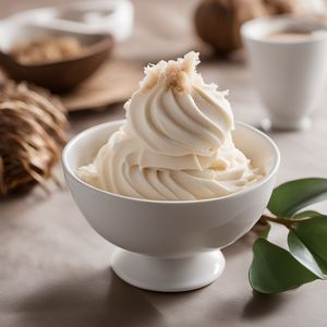 Tuvaluan Coconut Cream Gelato