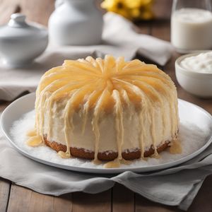 Tuvaluan Coconut Jam Cake
