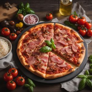 Ukrainian-style Pizza Cubana