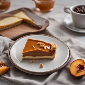 Uruguayan Delight: Dulce de Leche Tart with Cheese and Quince Paste