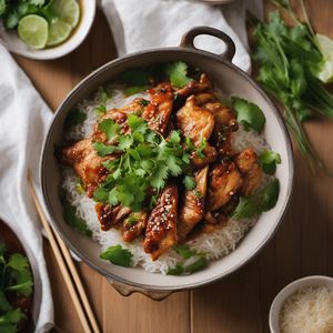 Vietnamese Lemongrass Chicken Sticky Rice