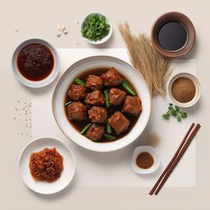 Wu Xi Braised Pork Meatballs