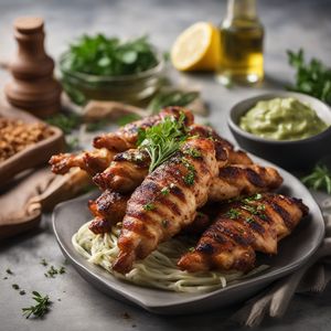 Yaohon-inspired Greek Chicken Souvlaki