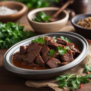 Zimbabwean-style Beef Liver with Onions