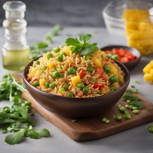 Zimbabwean-style Pineapple Fried Rice