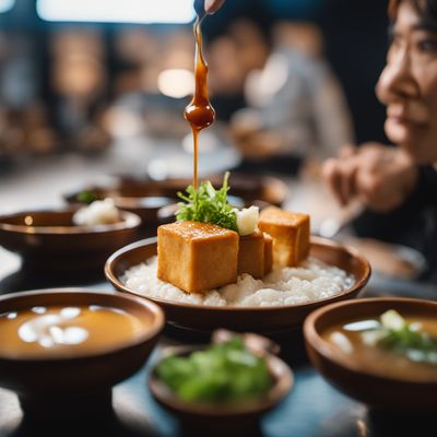 Agedashi tofu