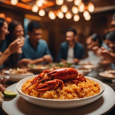 Arroz con bogavante