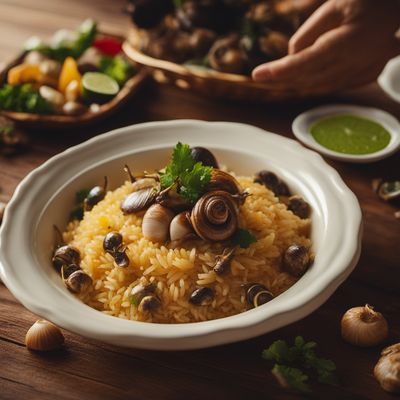 Arroz con conejo y caracoles