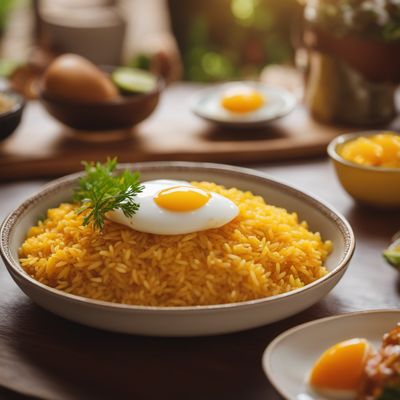 Arroz con huevo