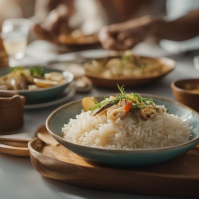 Arroz de lingueirão