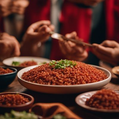 Arroz rojo