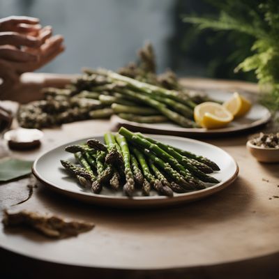 Asperges aux morilles