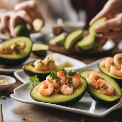 Avocat au crevettes